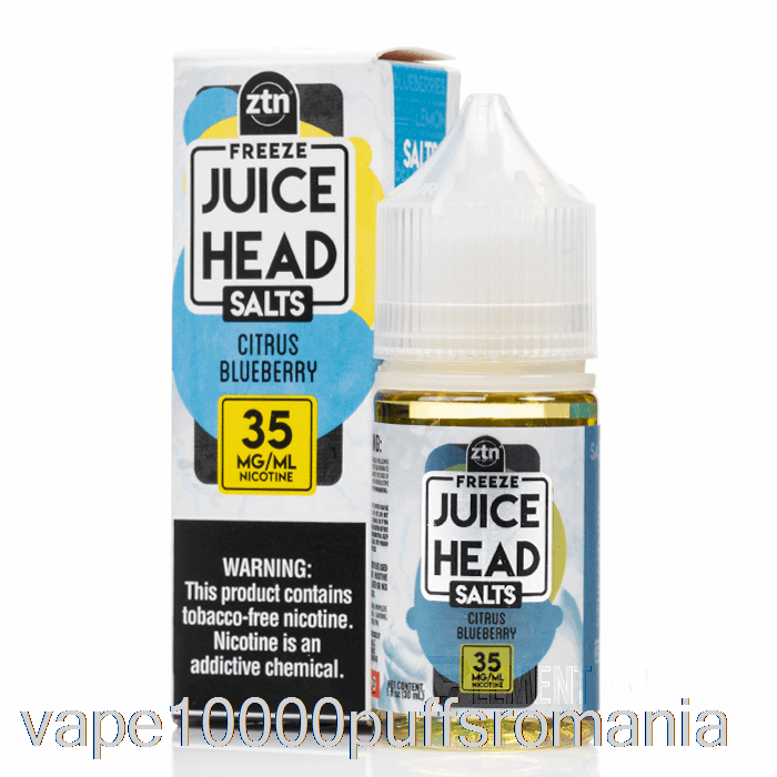 Vape Romania Freeze Citrus Afine - Saruri De Cap De Suc - 30ml 50mg